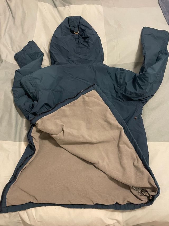 Abrigo Napapijri Azul y Beige