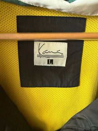 Sudadera Karl Kani Negra, Verde y Blanca