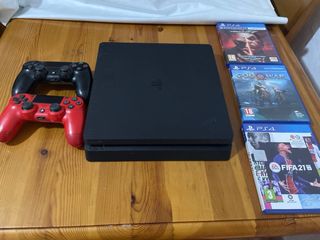 PS4 Pro 1TB + 2 Mandos + 5 Juegos