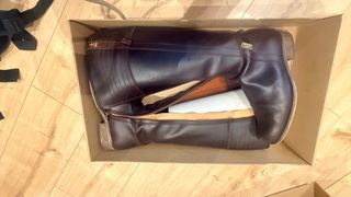 Botas Marrones piel encerada.