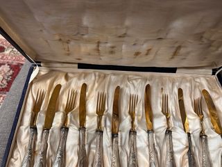 Set posate argento Solingen fine 800