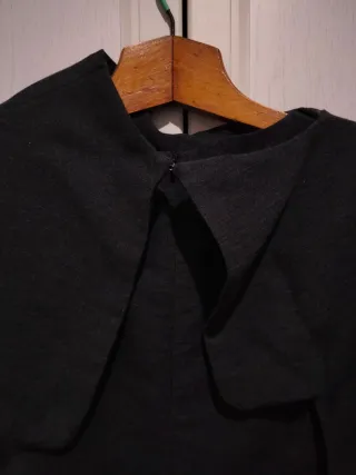 Abito invernale sartoriale donna nero/grigio