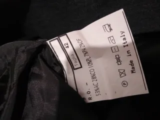 Abito invernale sartoriale donna nero/grigio