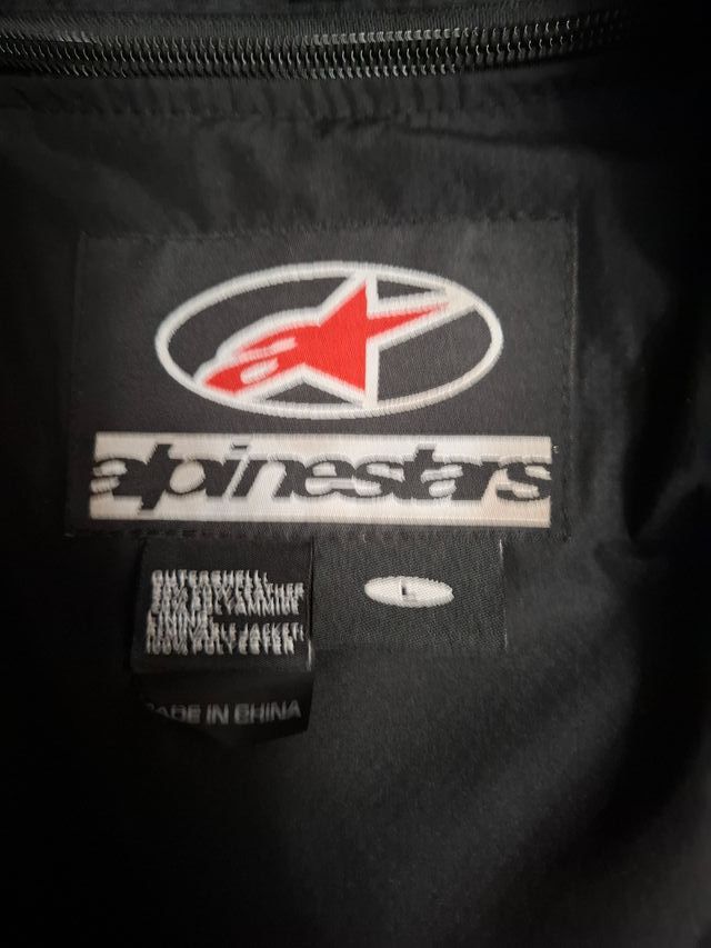 Chaqueta motero Alpinestars Negra