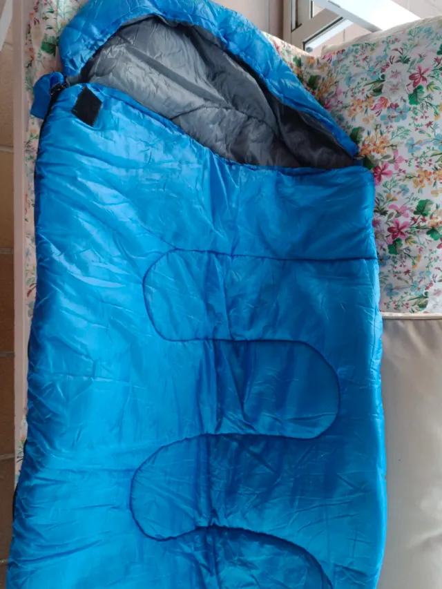 Saco de dormir azul