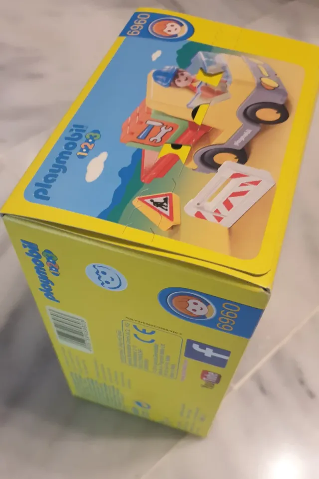 Playmobil 1.2.3 Caminhão de Construção 6960