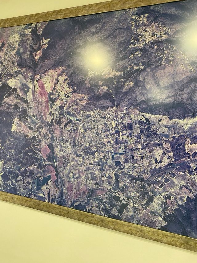 Cuadro Gigante Azul y Morado