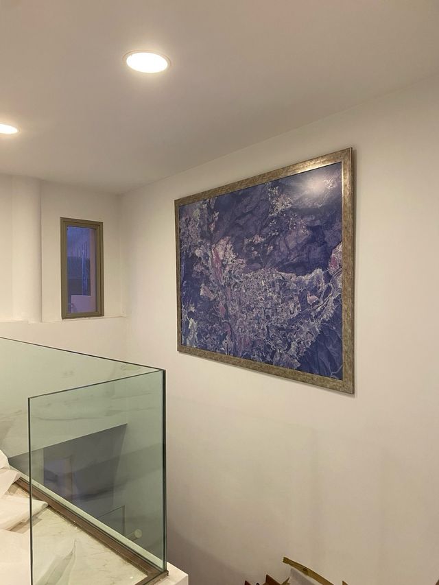 Cuadro Gigante Azul y Morado