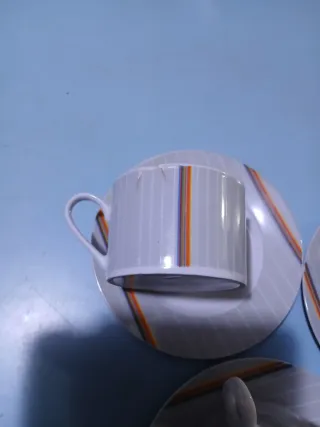 Set. Bialetti  Tazze e Piattini Vintage