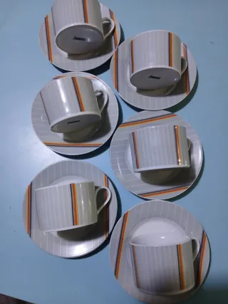 Set. Bialetti  Tazze e Piattini Vintage