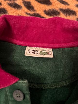 Sudadera jersey Lacoste vintage 80s 90s