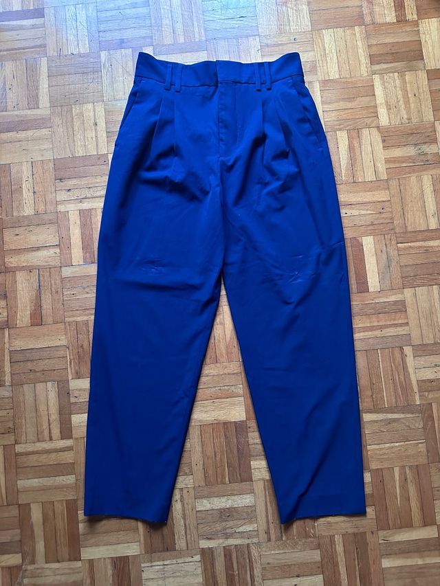 Pantalón de vestir azul