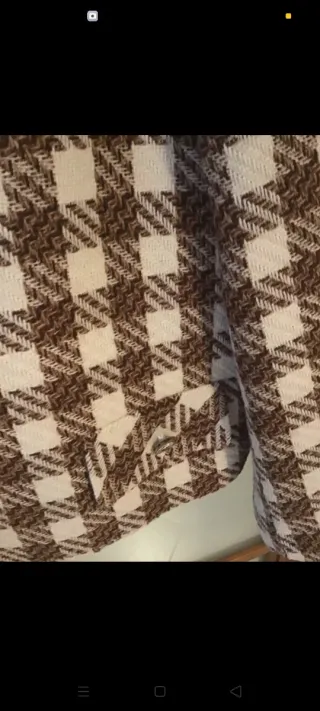 Blazer a quadri foderato