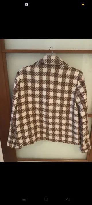 Blazer a quadri foderato