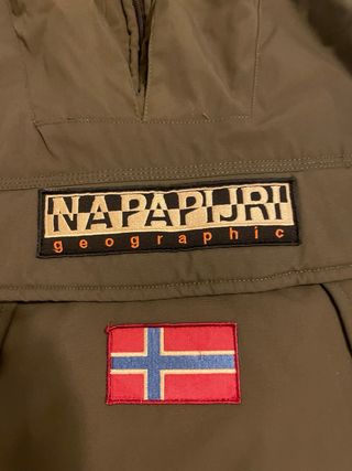 Abrigo Napapijri Verde Talla XL