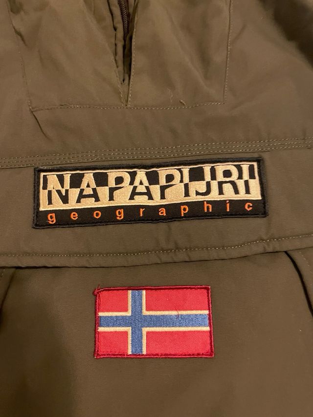 Abrigo Napapijri Verde Talla XL