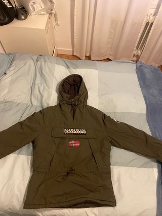 Abrigo Napapijri Verde Talla XL