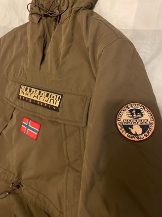 Abrigo Napapijri Verde Talla XL