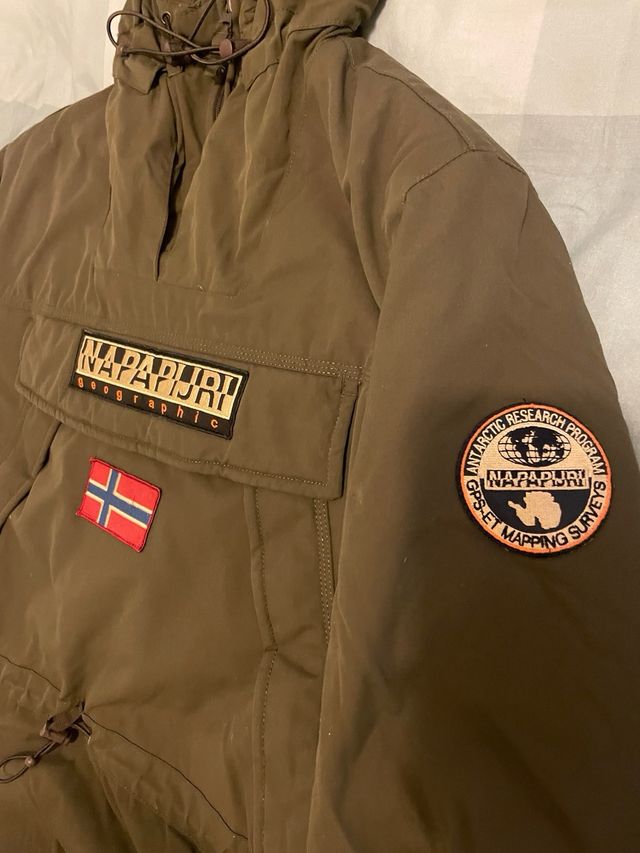 Abrigo Napapijri Verde Talla XL