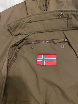 Abrigo Napapijri Verde Talla XL