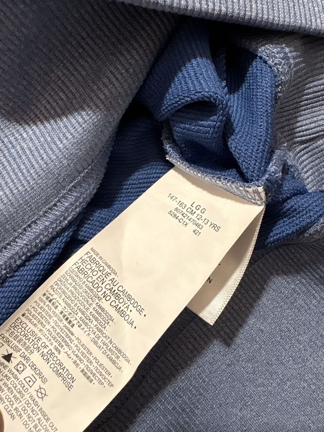 Sudadera Hurley Niño Talla L (12/13 años)