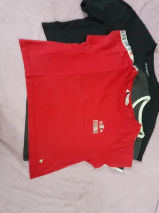 Lote de 5 t-shirts menina