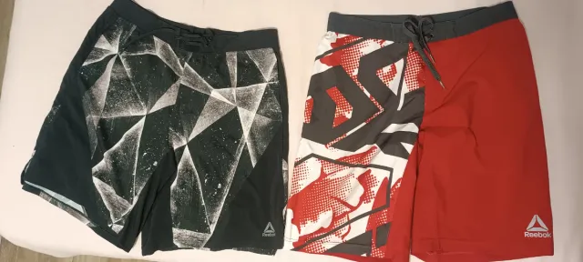 2 Pantalones Cortos Reebok CrossFit