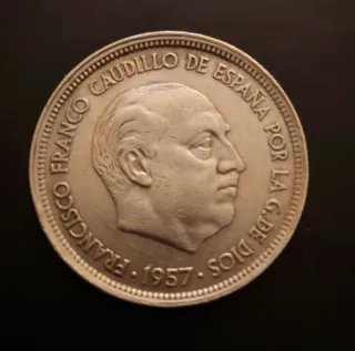 Moneda 50 Pesetas franco