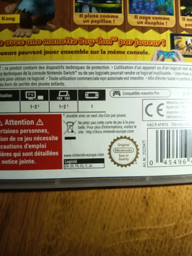 Donkey Kong Country Tropical Freeze Switch