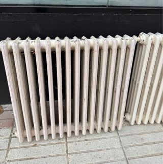 Radiadores de hierro fundido vintage