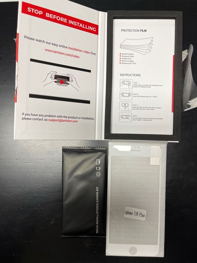 Protector Pantalla iPhone 7/8 Plus Lanhiem