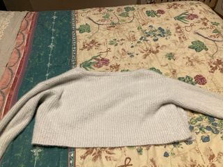 Cardigan Bershka peloso caldo taglia unica