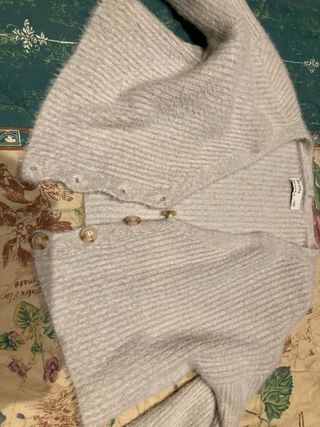 Cardigan Bershka peloso caldo taglia unica