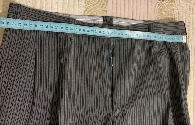 Traje Novio Medio Chaqué Hecho Medida Negro