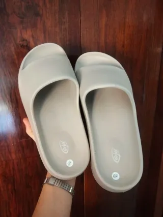 Ciabatte donna beige grigie taglia 40