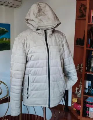 Giubbotto Zara Uomo Beige Taglia M