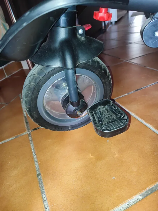 Triciclo per bambini Lionelo Trisplus rosa