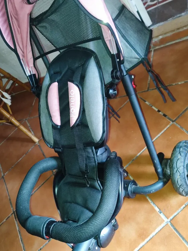 Triciclo per bambini Lionelo Trisplus rosa