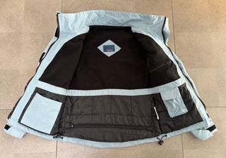 Cazadora de esquí azul mujer