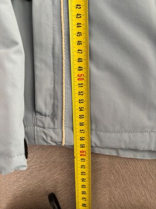 Cazadora de esquí azul mujer