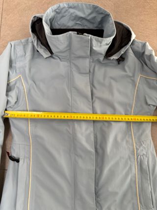 Cazadora de esquí azul mujer