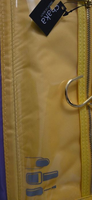 Beauty case da viaggio giallo