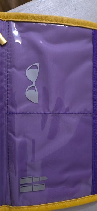 Beauty case da viaggio giallo