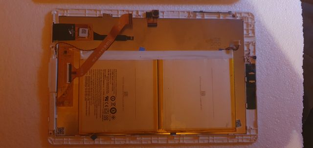 Schermo Tablet Acer A5008 Bianco + Accessori