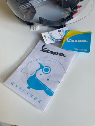 Casco Vespa VJ Nuovo Nero