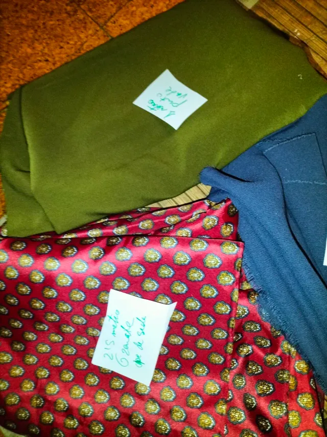 Retales de tela varios