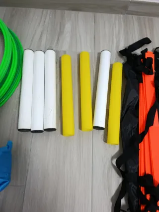 Material deportivo, gimnasia.