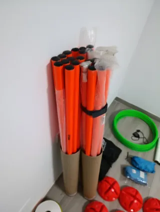 Material deportivo, gimnasia.