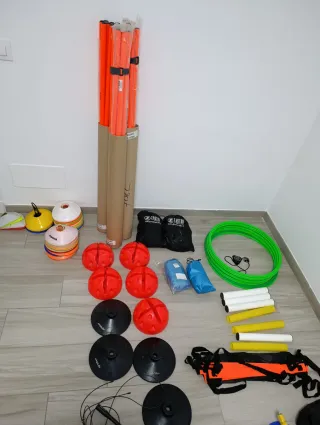 Material deportivo, gimnasia.