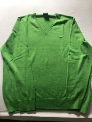 Jersey Lacoste Verde Talla 7/ ES 56